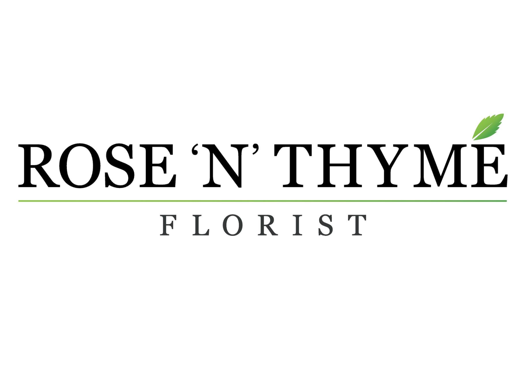 Florist Rose n' Thyme Glasgow Logo