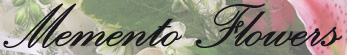 Memento Flowers London Florist logo